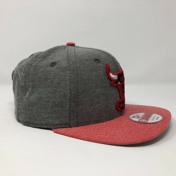 Chicago Bulls New Era 9FIFTY Snapback Hat NBA - Picture 4 of 7